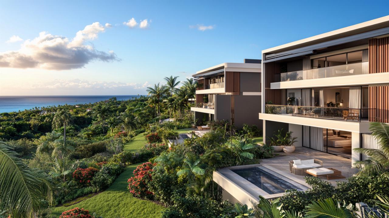 Vivir en la Residencia Bleu Horizon La Trinité: Guía completa de servicios y amenidades del apartamento T3 a 753,18 € en Martinica